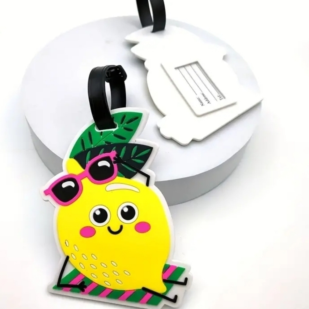 Lemon Luggage Tag - Picture 2 of 3